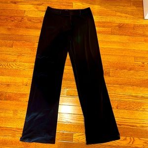 Eva Varro knit jersey high rise wide leg pull on pants